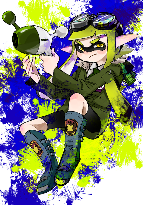 スプラトゥーンのイラストまとめ 古い順