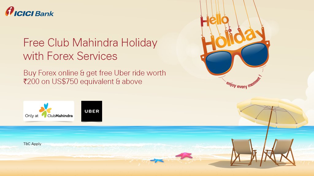 Icici Bank On Twitter Travelling Abroad This Weekend Buy Forex Or - 