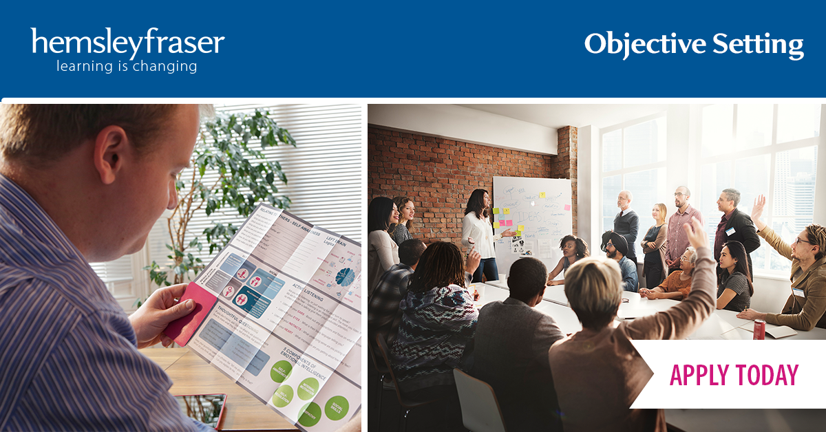 HemsleyFraser's tweet image. Develop the critical capability to accurately set objectives that relate to your company's goals. ow.ly/YqTw307n2Aj #objectivesetting