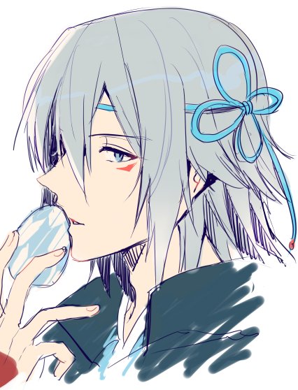 横顔大好きのtwitterイラスト検索結果