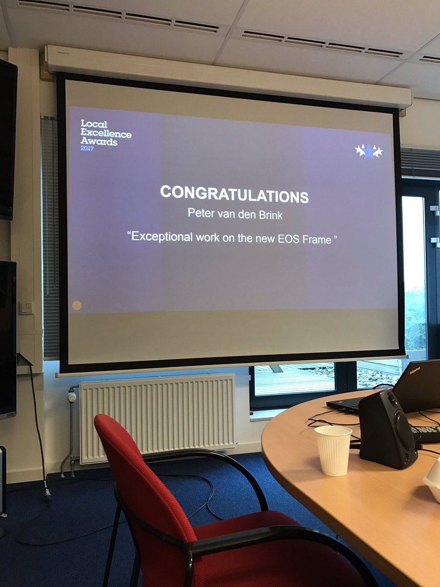 WeAreOneElement's tweet photo. #ElementAmsterdam congratulations to Peter for wining the local excellence award https://t.co/RngwLqR2WP