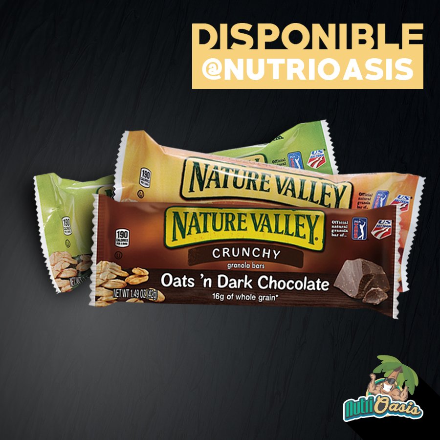nutrioasis's tweet photo. Las barras de #proteínas de #NaturalValley son deliciosas y nutritivas. Atacan los antojos y fortalecen tu organismo.  #NutriOasis https://t.co/j7U0uZum9U