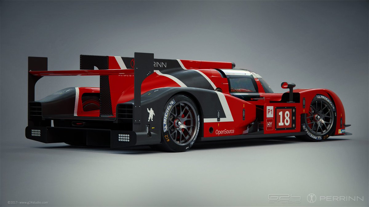 g24_studio's tweet photo. 2018 Perrinn LMP1 #WEC #endurance #LeMans https://t.co/03J9kWlljw