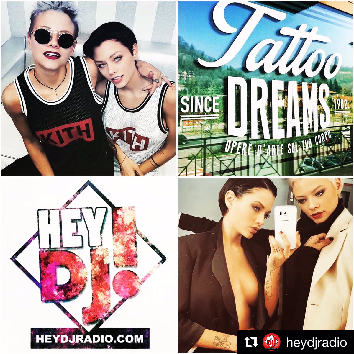 heydjradio's tweet photo. Questo Sabato #ledonatella ospiti dalle 18:00 presso #tattoo #dreams - Via Suardo, 18 - Sarnico (BG) - #radio #heydjradio #diretta #onair https://t.co/SfThzKAGks