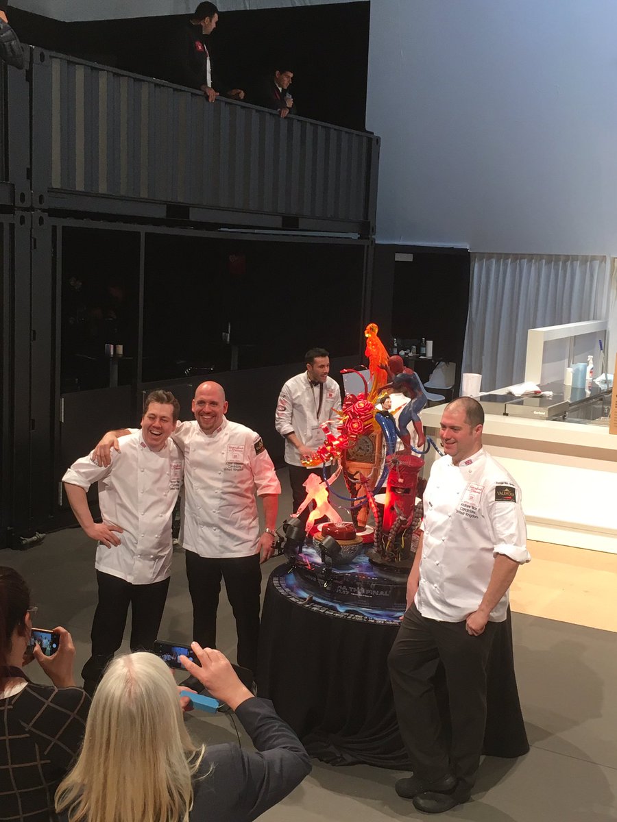 BenoitBlin_MCA's tweet photo. Well done @PastryTeamUK very proud of you guys 👍👍🇬🇧🇬🇧@MartinChiffers @APC_UK @ChrisZammit28 @CMP_Lyon @raymond_blanc https://t.co/mz9FVq8wzk