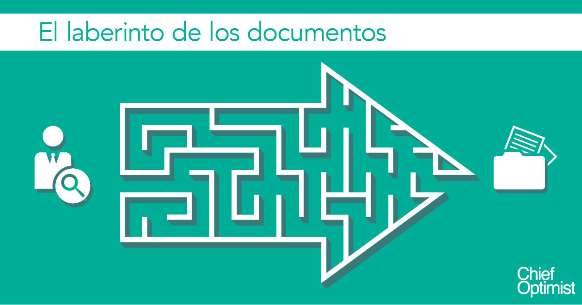 Los empleados gastan casi 2 horas al día buscando documentos. <a href="/growoptimism/">Chief Optimist</a> / xerox.bz/COTwitter?sf52…