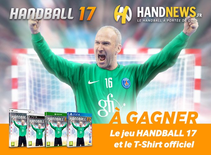 HandNews_Live's tweet photo. [#JeuConcours] 📣 RT &amp; FOLLOW @HandNews_Live  pour gagner 30 jeux #Handball17 ! #Handball2017 #Gaming #Jeuvideo https://t.co/MGGB5IAuOG