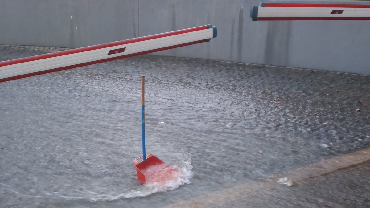 TODAYonline's tweet photo. Water from burst pipe causes muddy mess around @sgSMU building https://t.co/QZFZhuWzkp https://t.co/rxGmpj4mUj