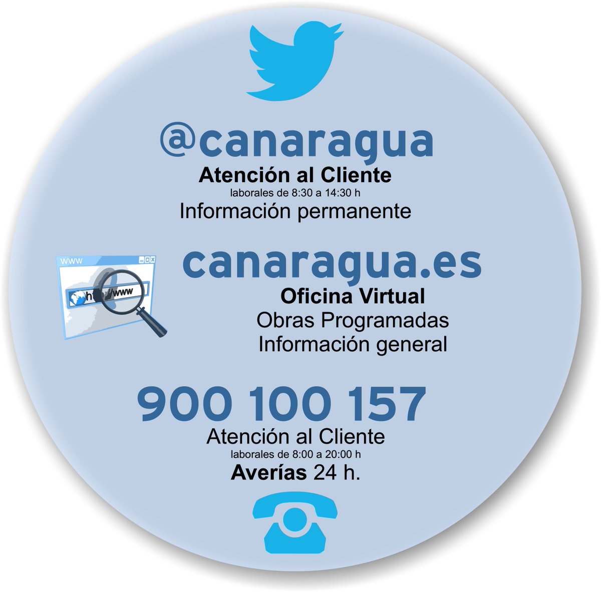 Canaragua's tweet photo. ¡Estamos disponibles para cualquier cosa que puedas necesitar! 😉 ¡#Felizlunes! https://t.co/fLyRA4Ltlp