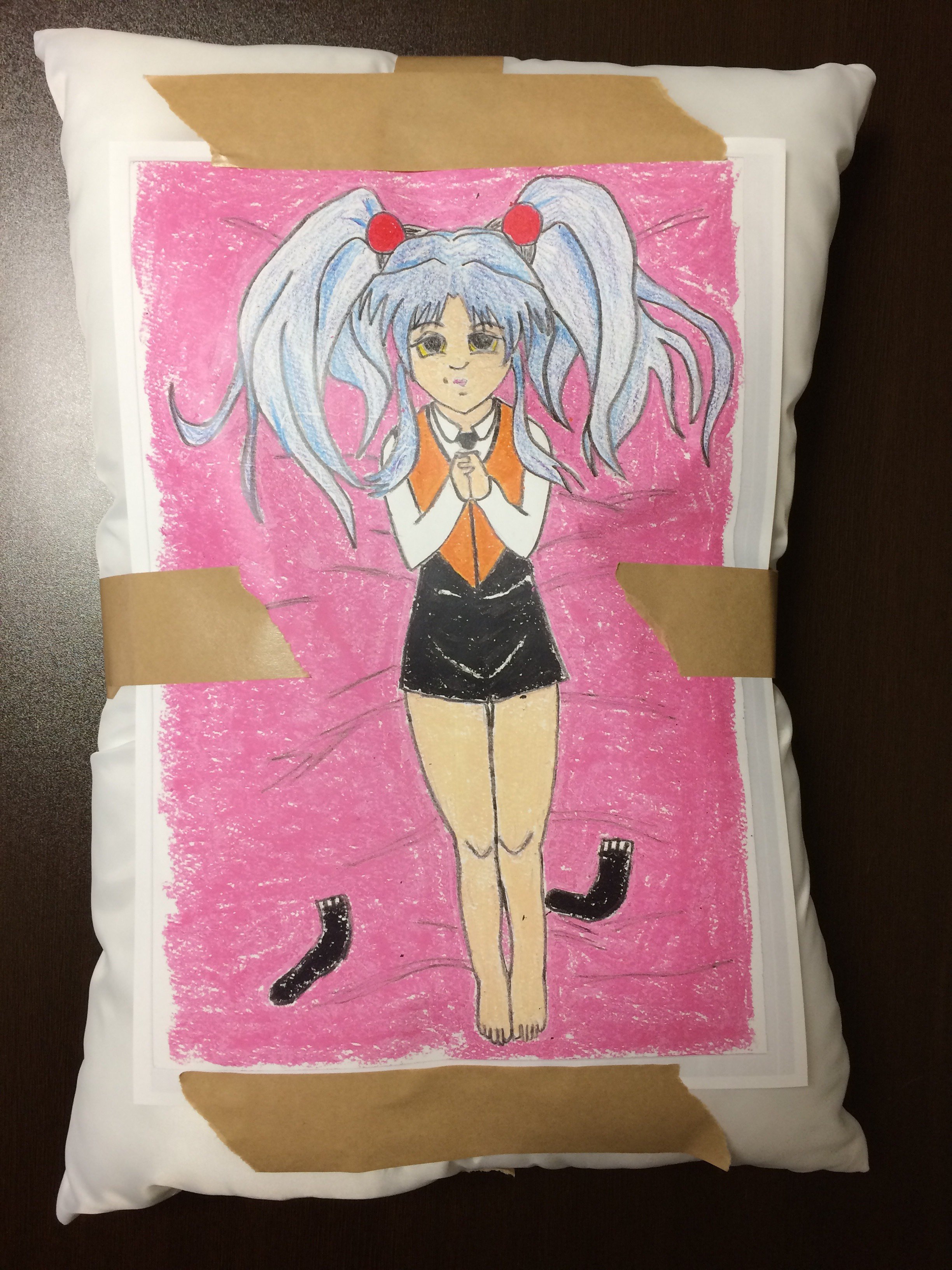 謎のクオリティw友人の手作り抱き枕に利用価値が見出せなくて笑ってる 話題の画像プラス