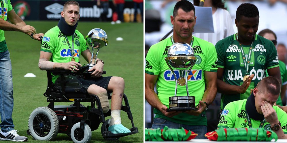 Bolanet's tweet photo. [Video] https://t.co/KhJFBxitDu - Mengharukan, Trofi dan Banjir Air Mata di Laga Pertama Chapecoense https://t.co/gmo7esqylc