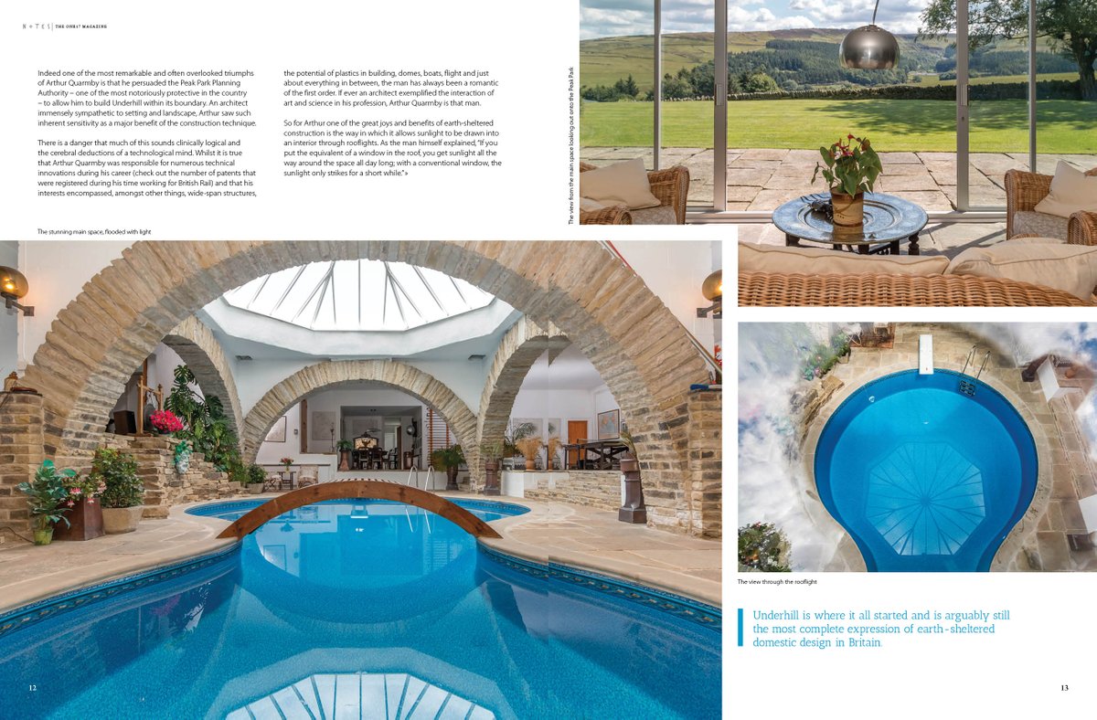 one17 notes on twitter arthur quarmby s earthshelter home