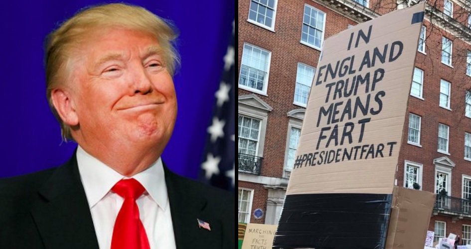 ladbible's tweet photo. Donald Trump had a simple message for the millions of women who marched against him. https://t.co/GEimYe9KtD https://t.co/2OGoZCnhkC