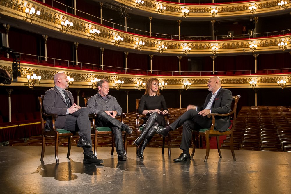 canalsaturnoATV's tweet photo. #FelizLunes Mañana nos desplazamos hasta el @TeatroZgz para entrevistar a los escritores del FAN @aragonegro A las 22:55 en @aragontv https://t.co/FTspWYQlyN