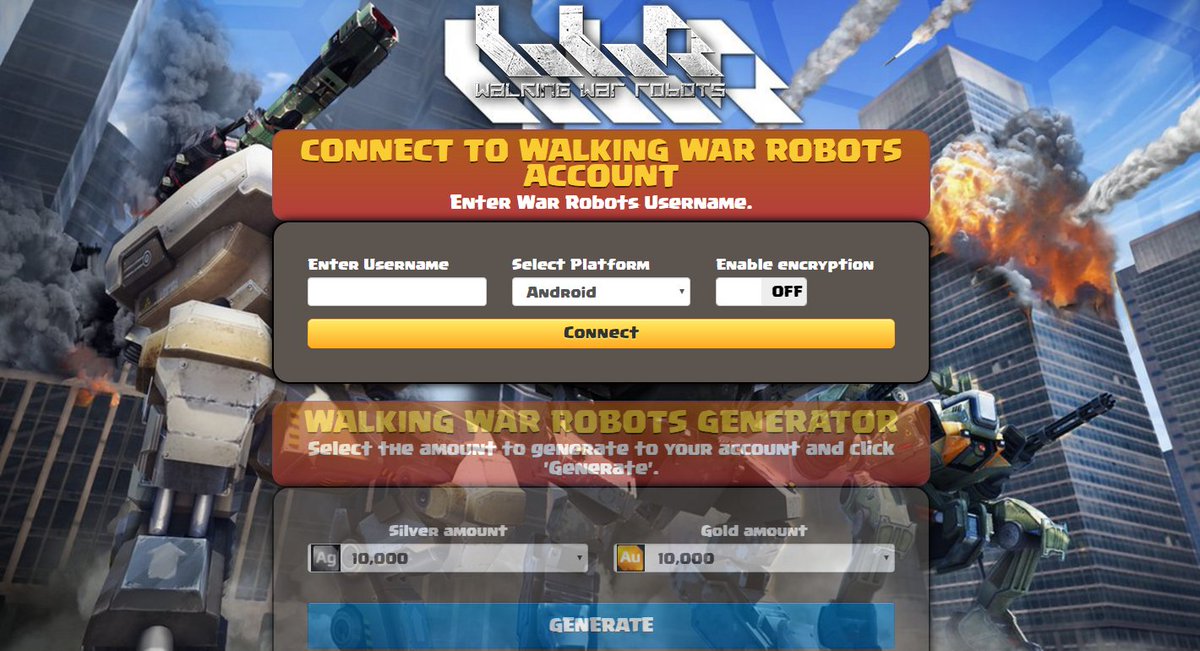 hack walking war robot