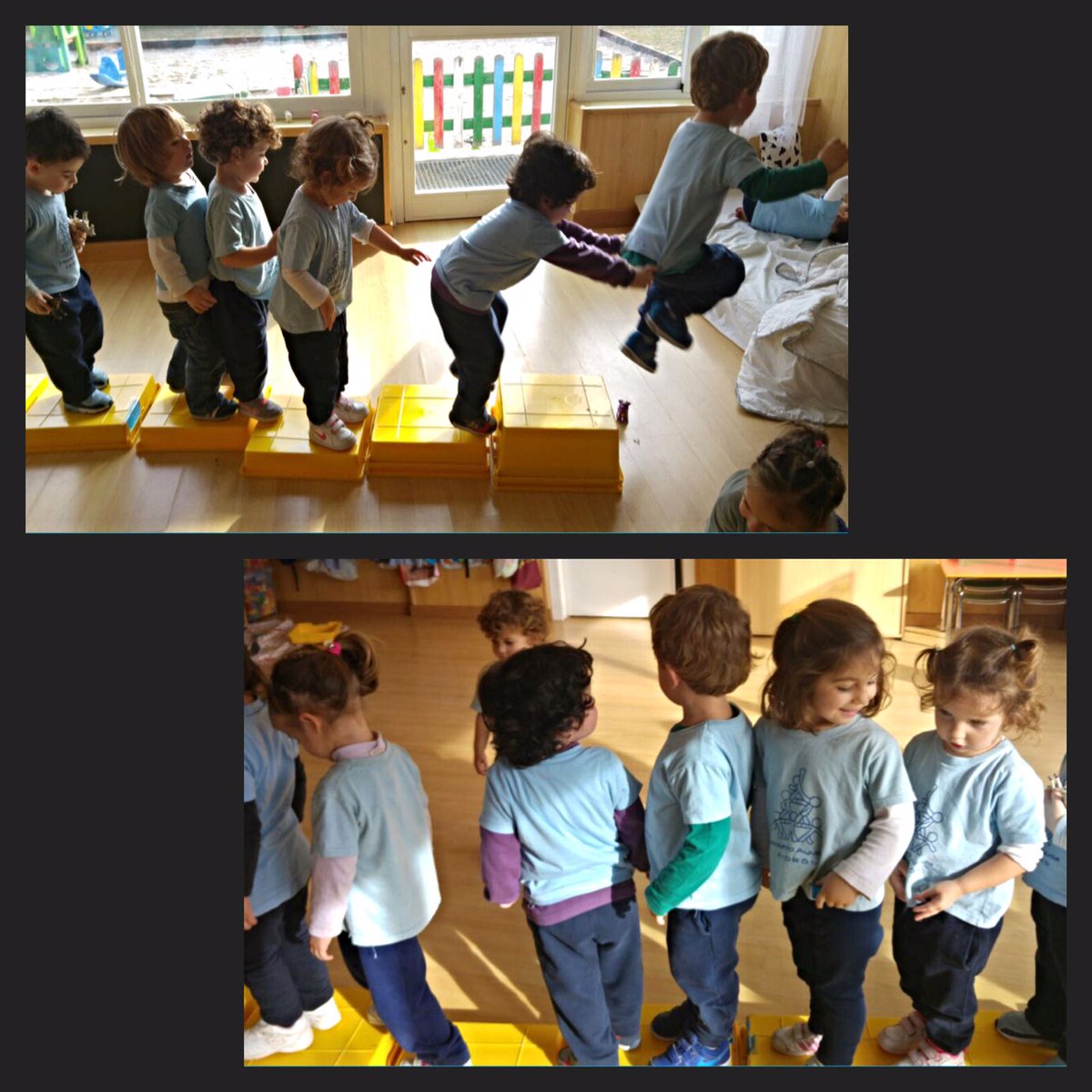 ColegioAmoros's tweet photo. #InfAmoros Vaciar,alinear,ordenar,esperar,saltar y volver a empezar.#Juegolibre en esencia, lleno de sabiduría y aprendizaje #HazloPosible https://t.co/jg6t4hqCUV