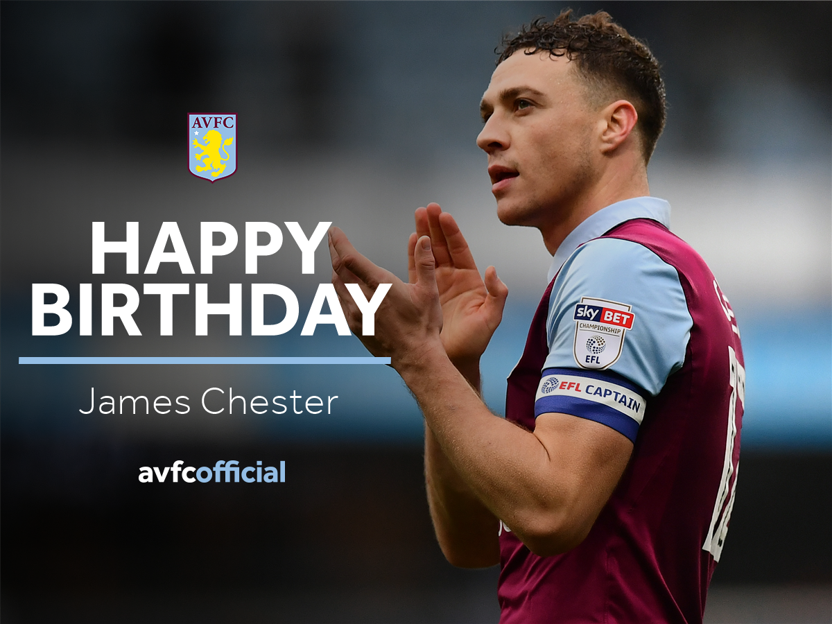   Happy Birthday to the Welsh rock that is, James Chester!

Have a great day James! 