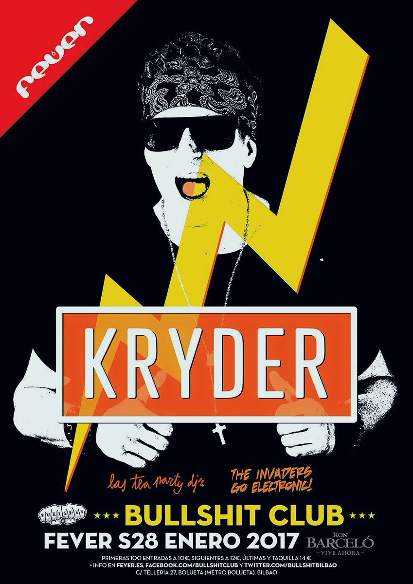 🔺🔻🔺28 ENERO 🔺🔻🔺
🔥🔥<a href="/KryderMusic/">K̶R̶Y̶D̶E̶R̶</a> 🔥🔥 en el templo <a href="/BullshitBilbao/">Bullshit Club Bilbao</a> 👊👊 
Primeras 100 anticipadas 12€ 
Reserva la tuya ⏩ 662411747