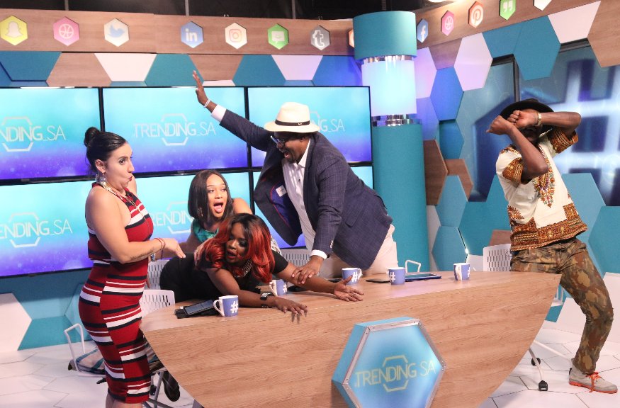 TrendingSAon3's tweet photo. Party Time #TurnUp #TSAon3 https://t.co/v4XNtGmC9X