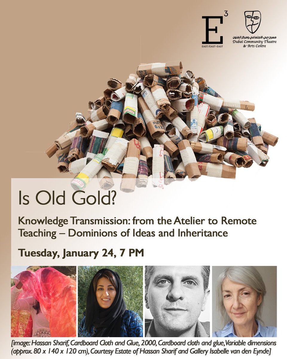 Join us at first Pre-#Exhibition talk for Is Old Gold? tomorrow, Jan 24, 7pm in #DUCTAC's Art Forum! goo.gl/1wdy6B <a href="/zoebilbeit/">cristiana de marchi</a>