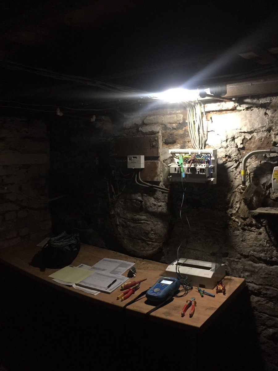 Love the places we get to work in. If your electrics haven't been tested recently you could be due an EICR. Get in touch #tradeshub