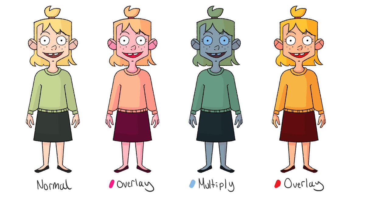 DeflatedFilm's tweet image. Some more colour tests on our main protagonist 'Maya' by @bceky0 #Deflated