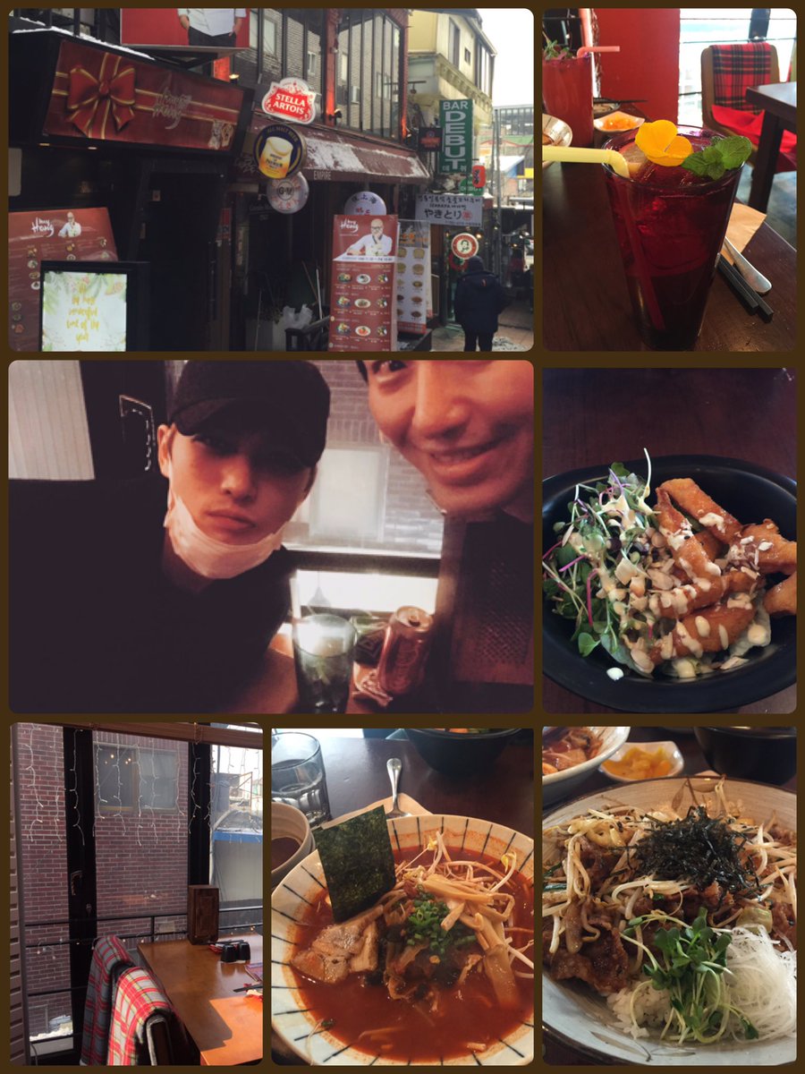 okke126's tweet photo. LIVE前日はMy Hongでランチでした🍴どれも美味しかった🍜ジェジュンが食べたメニューとは違うけどw
💚トニーさんと写真撮った席をパチリ📷
#ジェジュン  #MyHong https://t.co/hNFGBLsa86