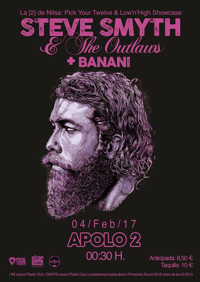 Repetimos con <a href="/SteveSmythMusic/">steve smyth</a> y repetimos en la <a href="/Sala_Apolo_2/">Apolo</a> dentro de la programación de <a href="/La2DeNitsa/">La [2] De Nitsa</a>. Gracias <a href="/pickyourtwelve/">Pick Your Twelve</a>!