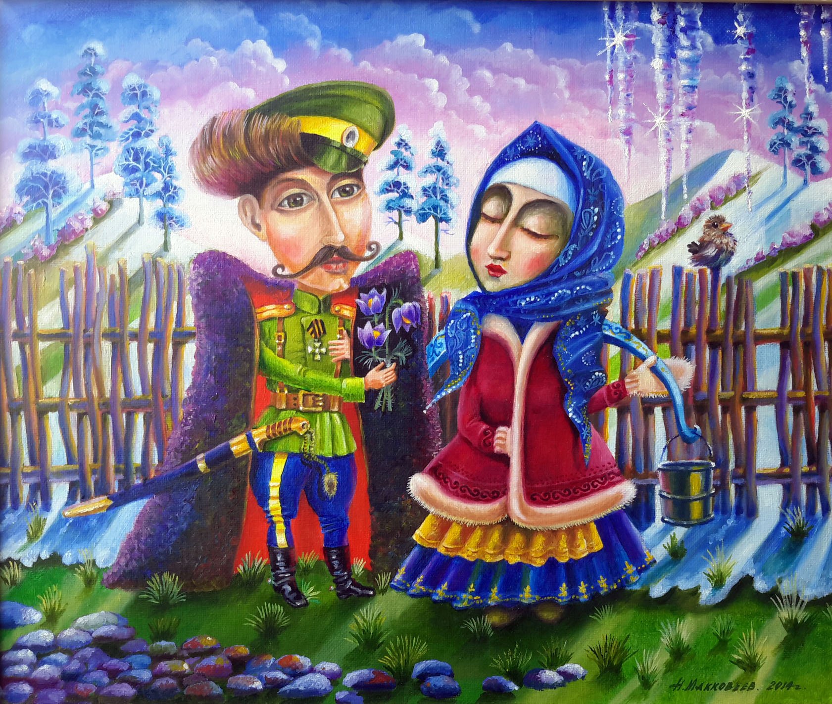 Художник Николай Благодатов картины
