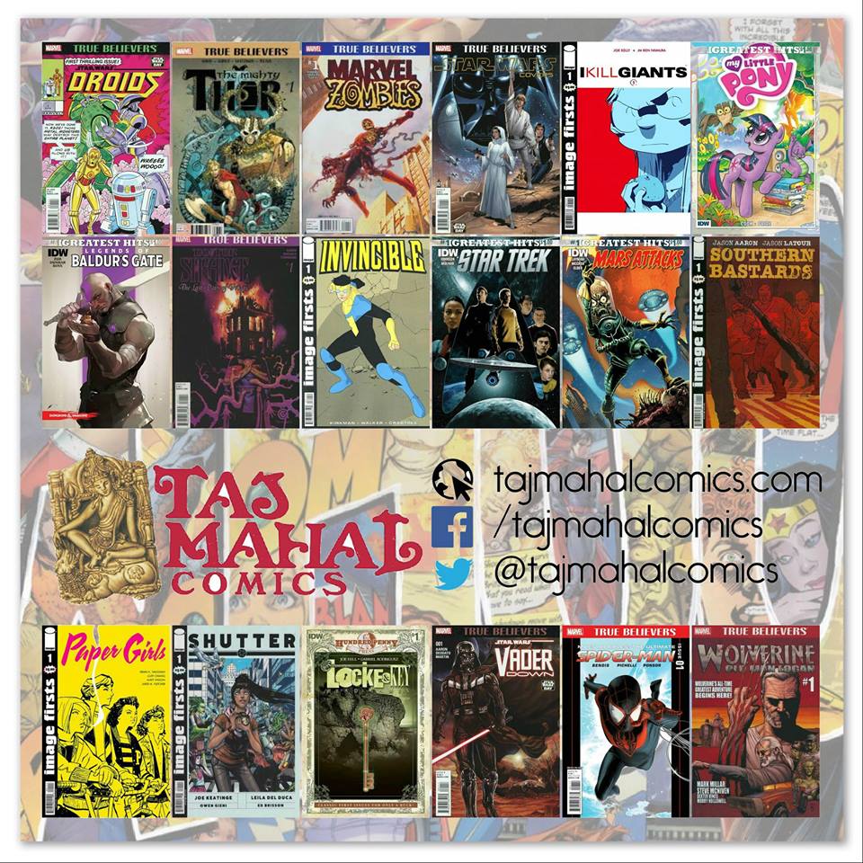 tajmahalcomics's tweet photo. Estamos regalando #ComicUSA!!! +info en nuestro blog https://t.co/YDN0vDAD8X #truebelievers #imagefirsts https://t.co/S408qZHMOQ