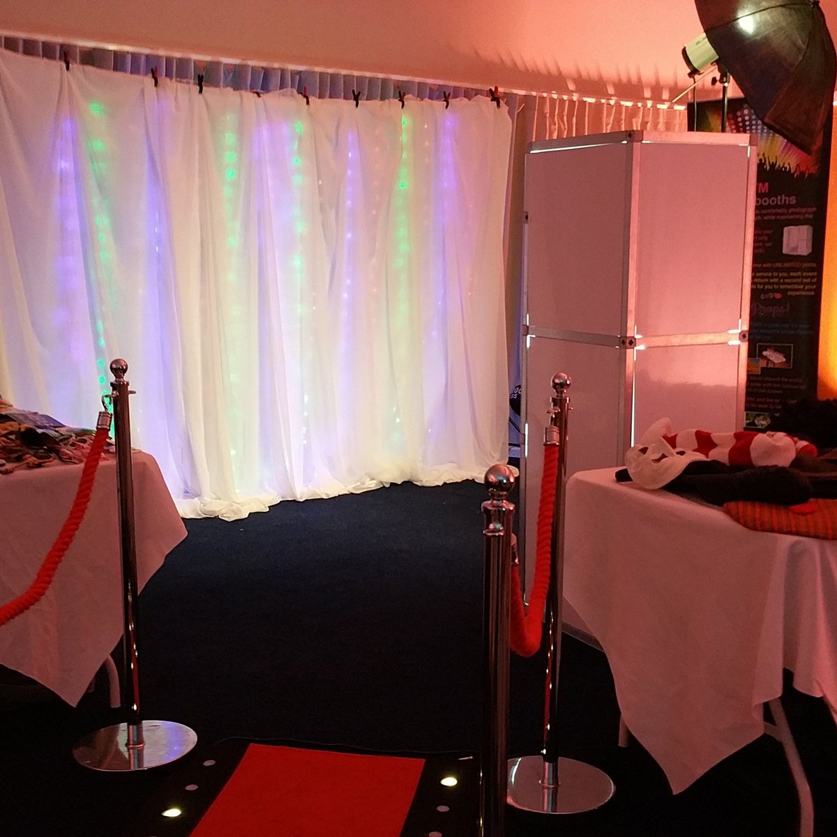 FtmPhotobooths's tweet image. Saturday nights office at Edgbaston Cricket Ground