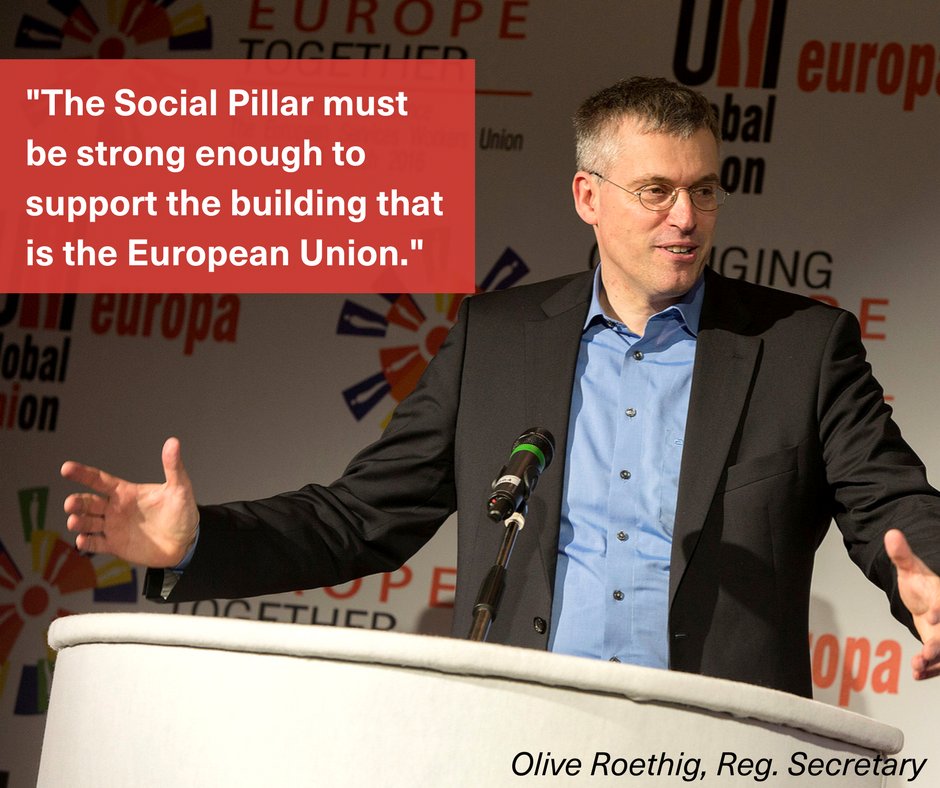 The EU Pillar of #SocialRights can get EU back on track, but only if it provides a credible promise of hope for working people <a href="/JunckerEU/">Jean-Claude Juncker</a>