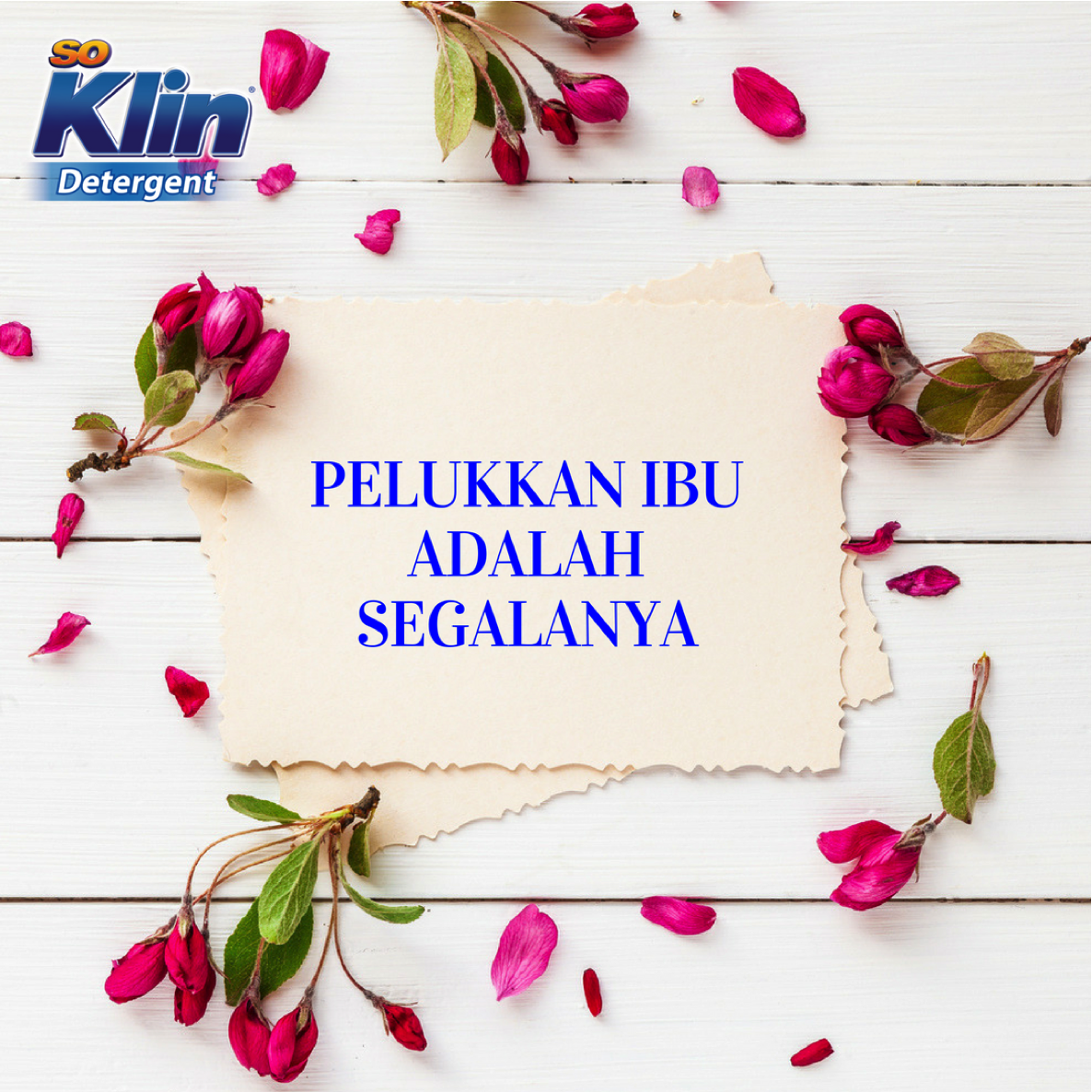 soklindetergent's tweet photo. Di saat terberat kita, pulang ke pelukan ibu adalah hal yang paling pas dilakukan. Setuju Moms? #MomsTime https://t.co/dCCGRQMcCg