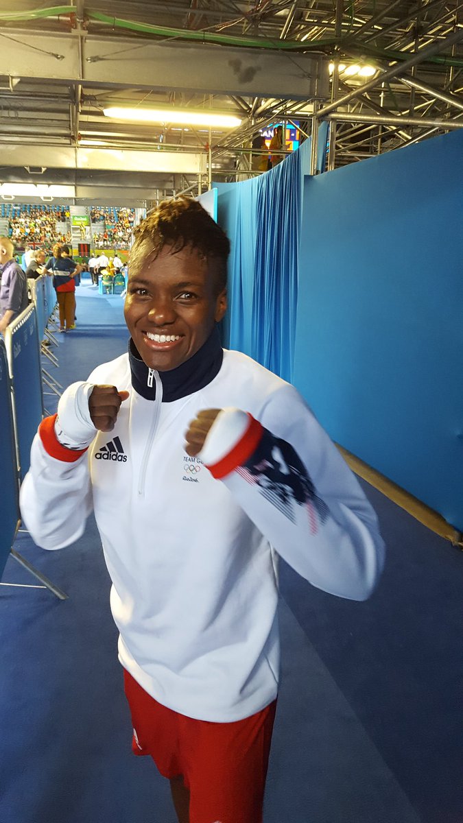 PointCommsLee's tweet photo. It's been fantastic working with @NicolaAdamsOBE for last 6 years. Good luck with next stage champ #GoldenMemories #AdamsEffect @gbboxing https://t.co/wGdW699W7S
