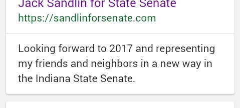 BunnieWilder's tweet image. Do to #Indiana #StateSenators #JackSandlin 's Facebook post on #WomensMarch I challenge @Sandlin4Senate to work have a fitness contest.  &amp;gt;