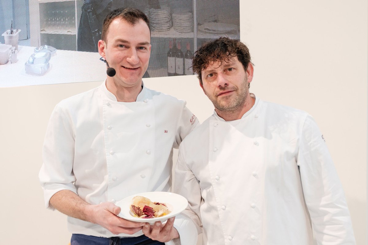 lavazzagroup's tweet photo. La ricetta dello chef Cesare Battisti con ¡Tierra! Origins omaggia il Brasile. #Sigep2017 https://t.co/Ocdqhm317m