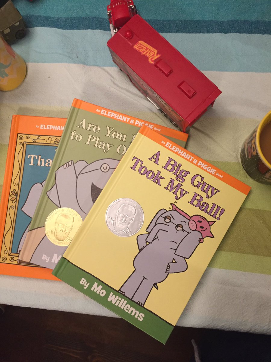 Starting the day with mo willems really puts me in a better mood. #BreakfastClub