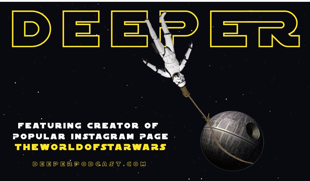 DeeperPodcast's tweet image. Do you have a case of the Mondays?
Creator of @_WorldStarWars joins us on the show and we talk all things #StarWars.
ow.ly/wqQY3087S0z