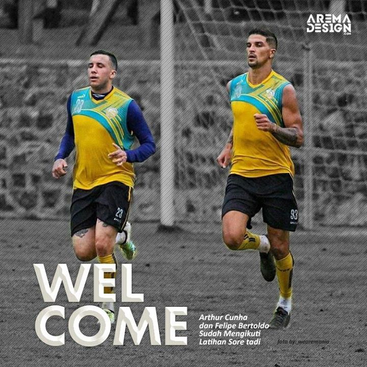 aremadesign's tweet photo. Arthur Cunha dan Felipe Bertoldo Sudah Mengikuti Latihan Sore Tadi..

📷 @we_aremania #singoedan https://t.co/8fZ089VWnl