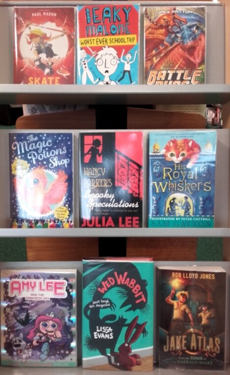 Cool new Junior Fiction thanks to <a href="/TraffLibraries/">Trafford Libraries</a>. <a href="/CoppiceLibrary/">FriendsofCoppiceLibr</a> <a href="/SaletownToday/">Sale Today</a> @So_SaleTown <a href="/HubParenting/">The Parenting Hub</a> <a href="/LifeInSale/">Katy @ Life in Sale (M33)</a> <a href="/SWVMagazine/">SaleWestVoiceMag</a>