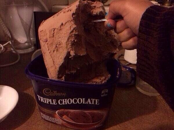 Me: I'm just going to have one scoop