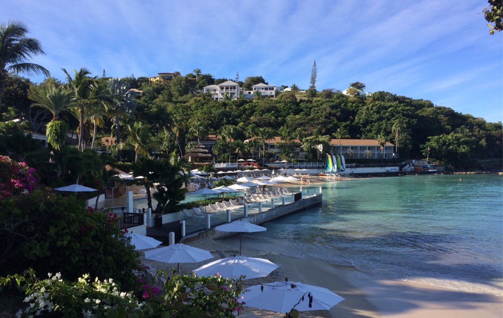 Updating review of <a href="/BlueWatersHotel/">Blue Waters Antigua</a> for @TheHotelegraph need more space to do it justice. #Antigua #Caribbean