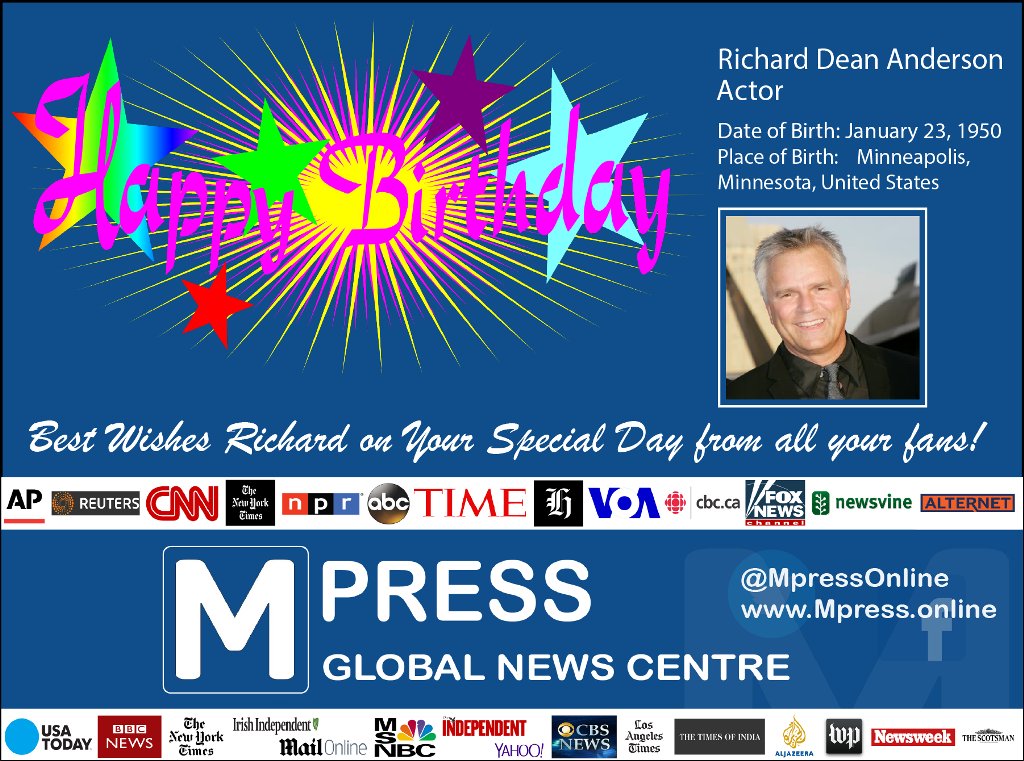 Happy Birthday Richard Dean Anderson    
