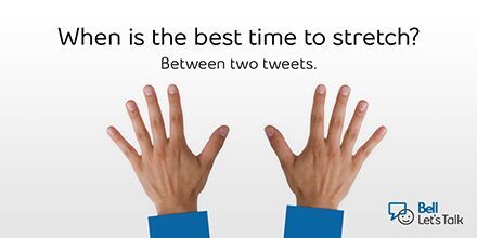 Bell_LetsTalk's tweet image. #BellLetsTalk Day isn’t over yet. Keep your fingers fresh. #BellLetsTalk