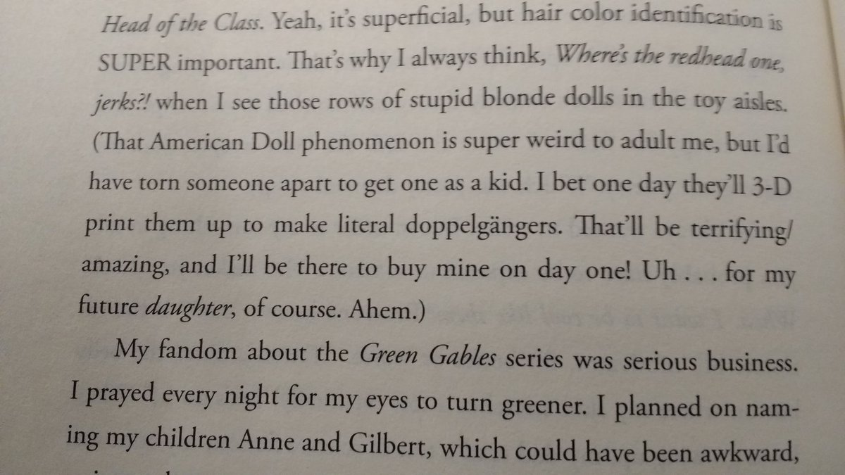 AChassany's tweet photo. just read these lines @feliciaday ;) #neverweird https://t.co/LDOHOp4v6F