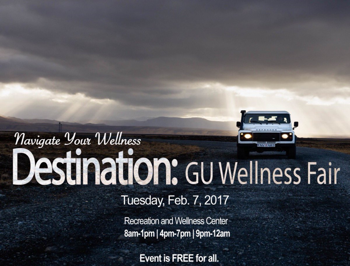 GannonRWC's tweet photo. Plan your itinerary! Gannon's Wellness Fair is just two weeks away #destinationwellness https://t.co/pOCwU3HAiB