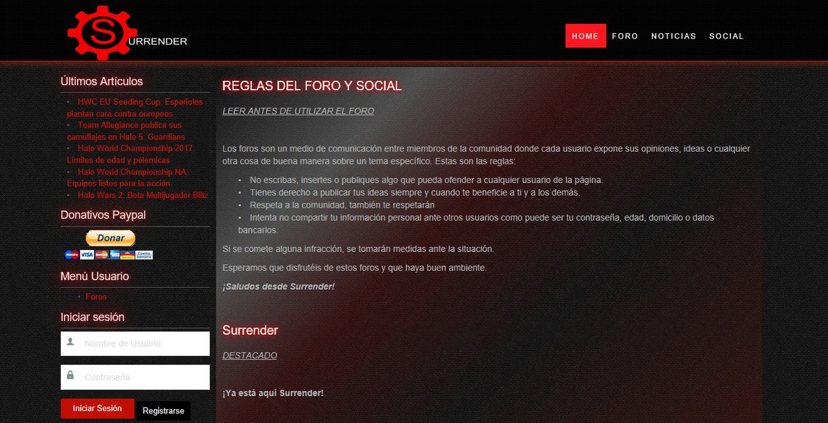 SurrenderES's tweet photo. Acabamos de activar las donaciones para el proyecto de Surrender. Todo lo recaudado será destinado para futuras ideas. ¡Muchas gracias! https://t.co/KMeyR1UU2l