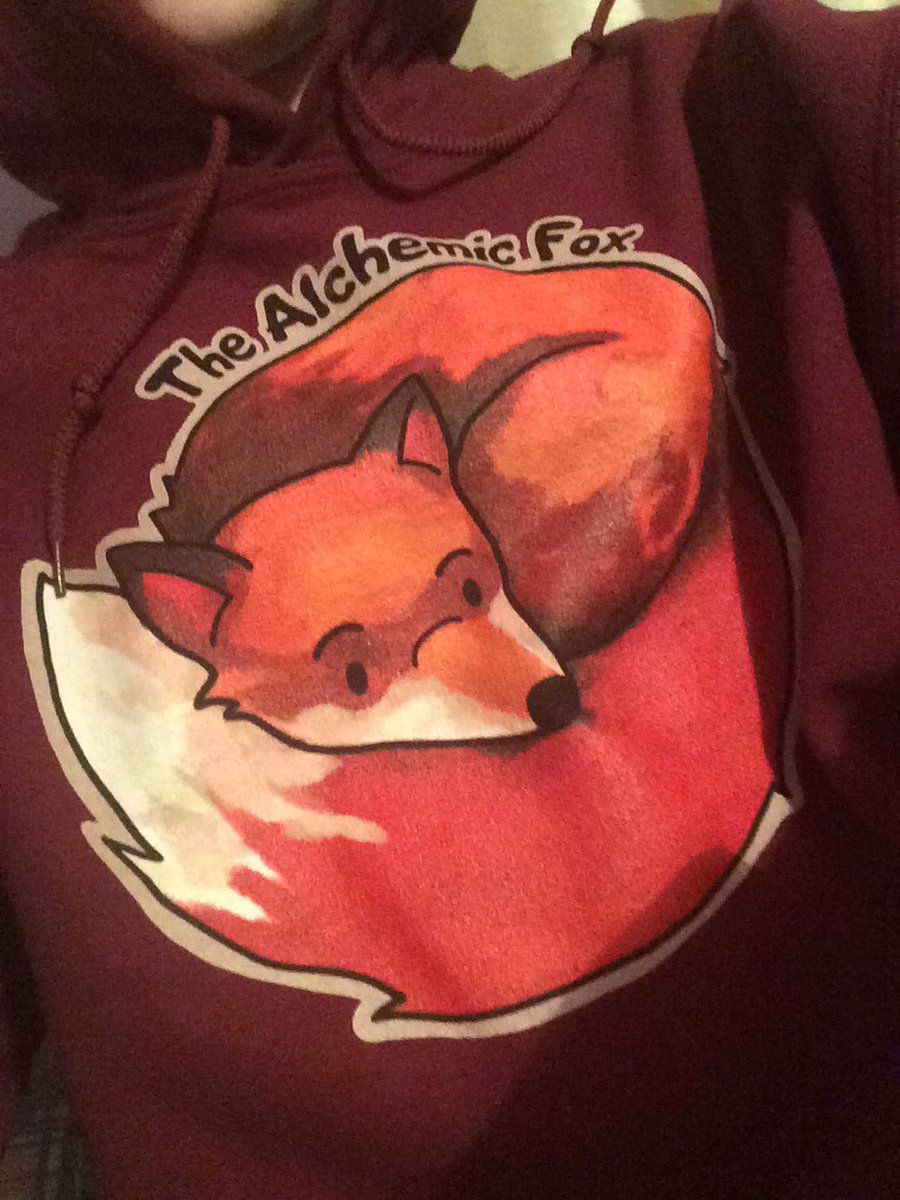 NicoleAckermanX's tweet photo. My hoodie finally came I cried when it got here 😭😍♥️ @TheAlchemicFox https://t.co/ieeE6h5BLx