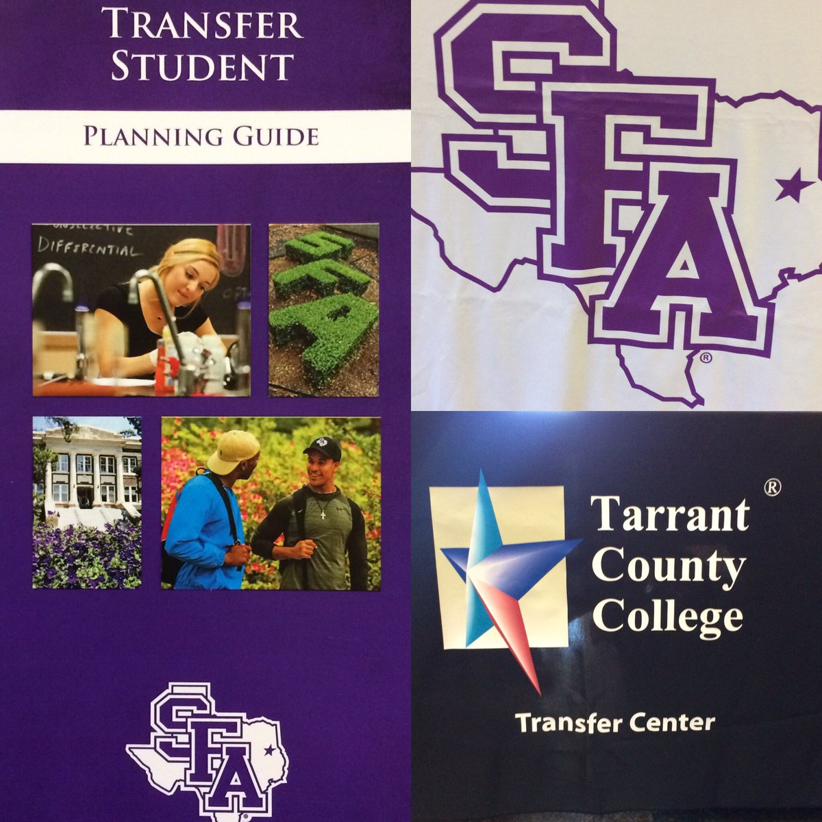 SFARyan1923's tweet photo. @TCCSoutheast from 1-4p.  Stop by for all your @SFASUadmissions needs. @SFASU #AxeEm #TransferWeek https://t.co/a0cHJBkJmU