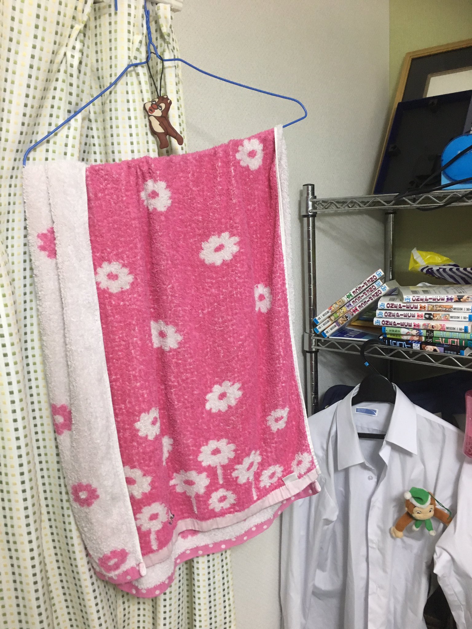 Sota 濡れたバスタオルは加湿器代わり 本当は普通に加湿器欲しい T Co Vxo9wsi56h Twitter